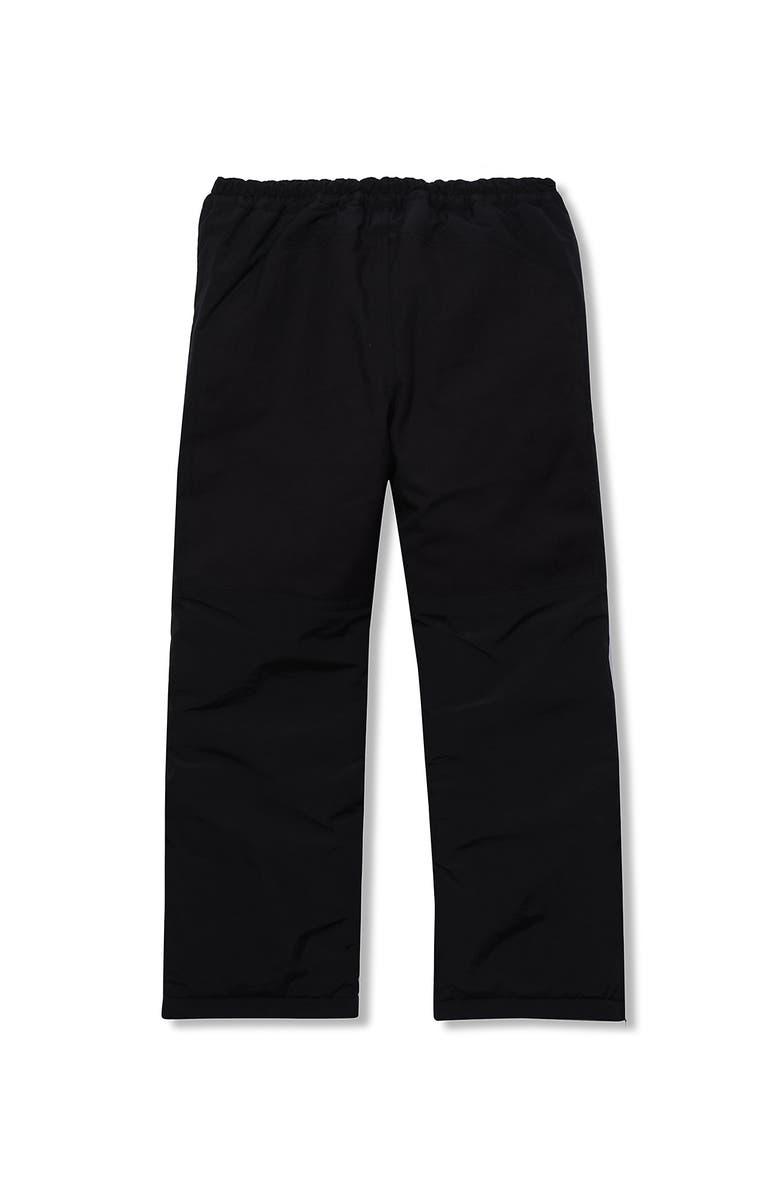 Lands' End Kids Husky Squall Waterproof Insulated Iron Knee Snow Pants, Alternate, color, Onyx