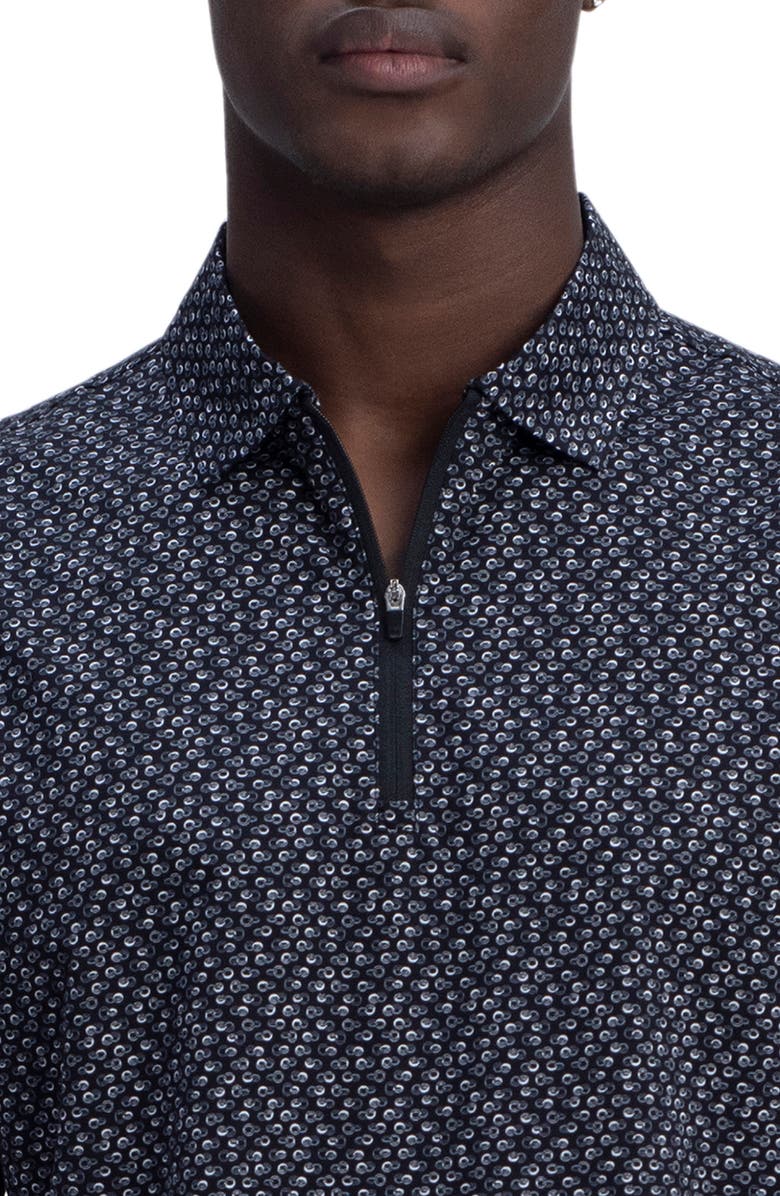 Bugatchi OoohCotton<sup>®</sup> Print Polo, Alternate, color, 