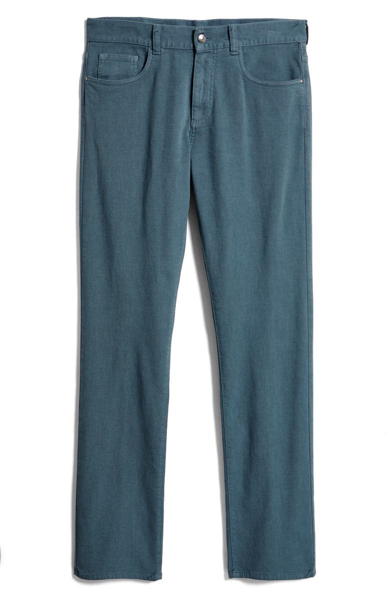 Canali Regular Fit Comfort Denim Jeans, Alternate, color, Blue