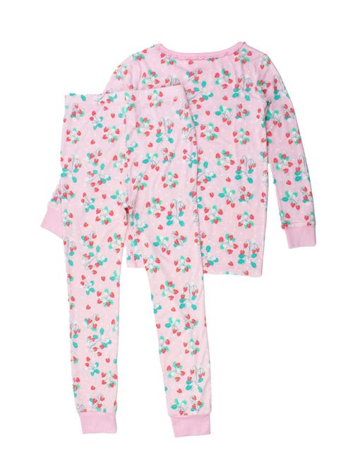 Rufflebutts Softsnooze Girls Ruffle Long Sleeve Pajama Set