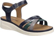 Josef Seibel Sevran Ankle Strap Platform Wedge Sandal