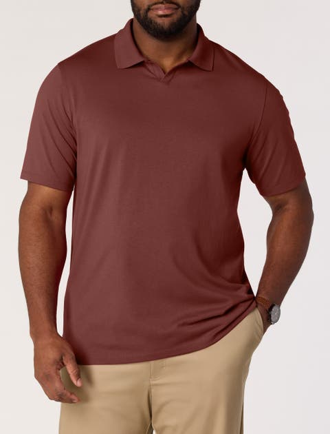 Big & Tall 37.5® Technology Notched Performance Polo Shirt