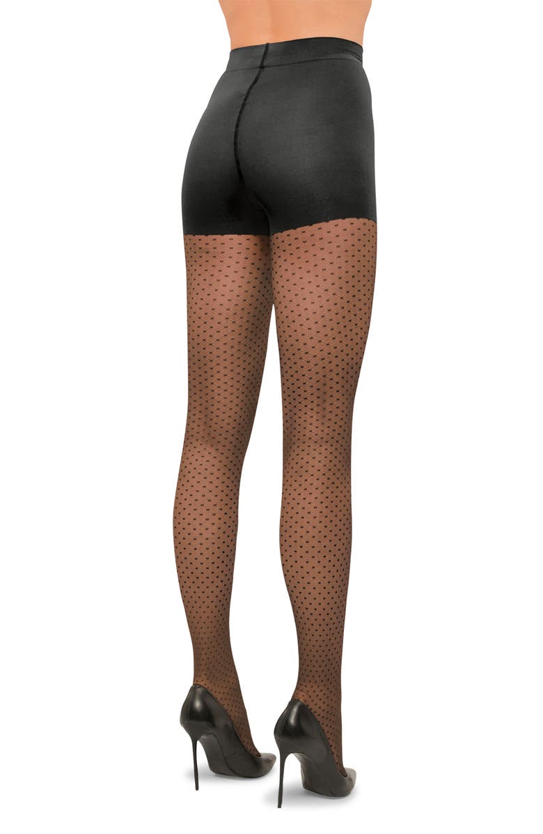 Wolford Control Dot Tights, Alternate, color,