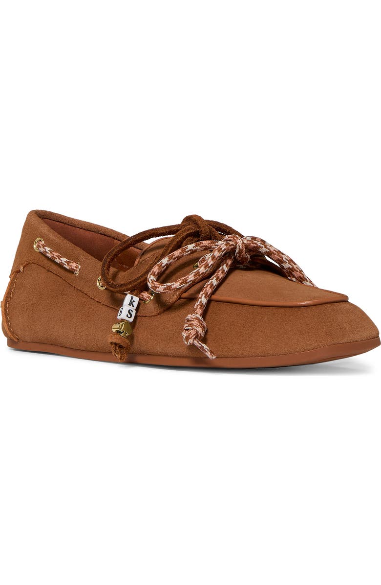 Kate Spade New York know the ropes boat shoe, Main, color,