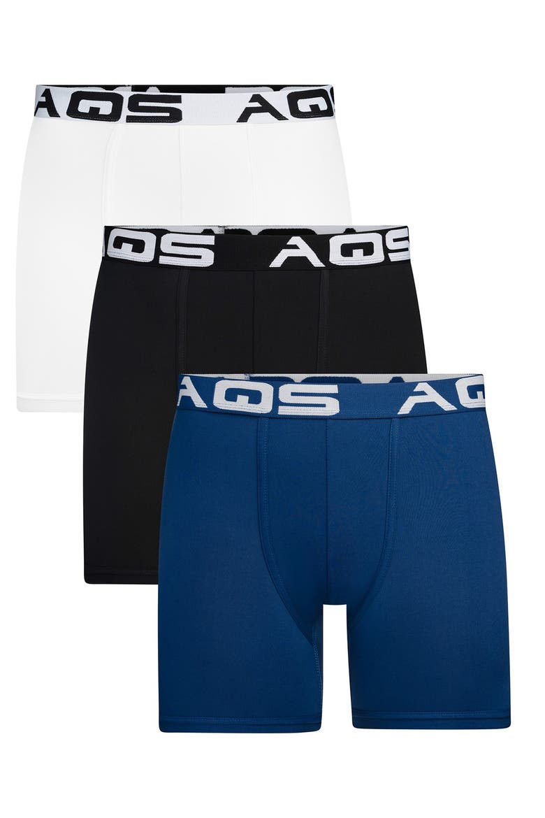 Classic Boxer Briefs - Pack of 3, Main, color, WHITE/BLACK/BLUE