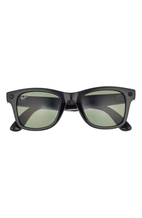 Meta Gen 3 50mm Polarized Wayfarer Sunglasses