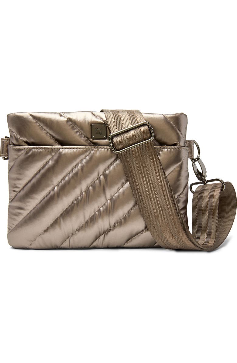 THINK ROYLN Diagonal Bum Bag 2.0, Main, color, Pearl Latte
