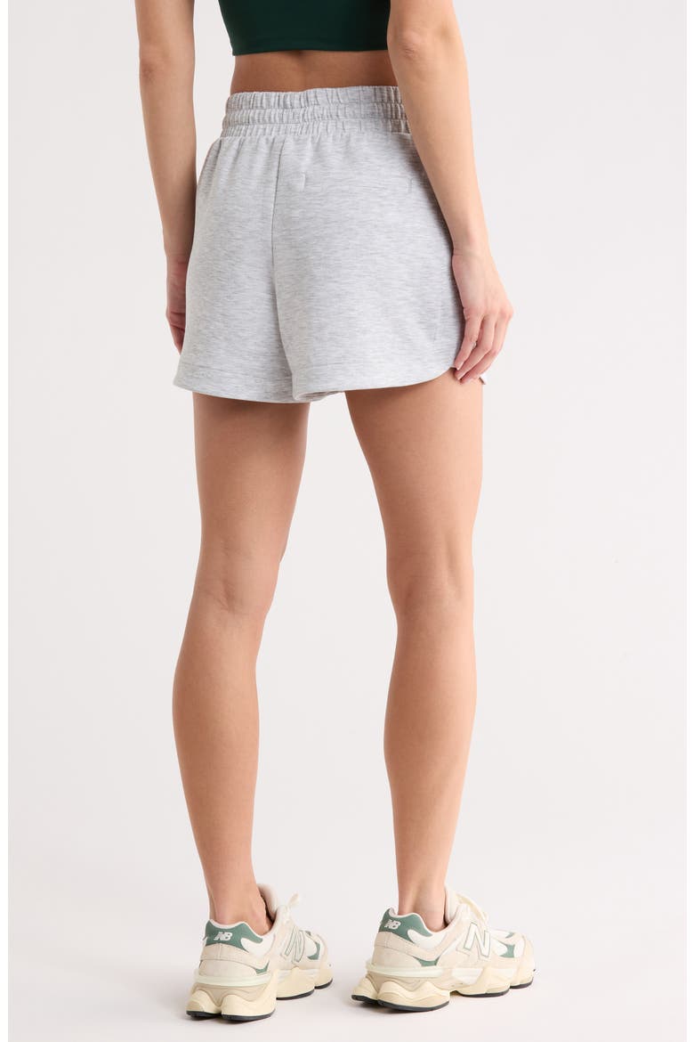 Monaco Scuba Shorts, Alternate, color, HEATHER GREY