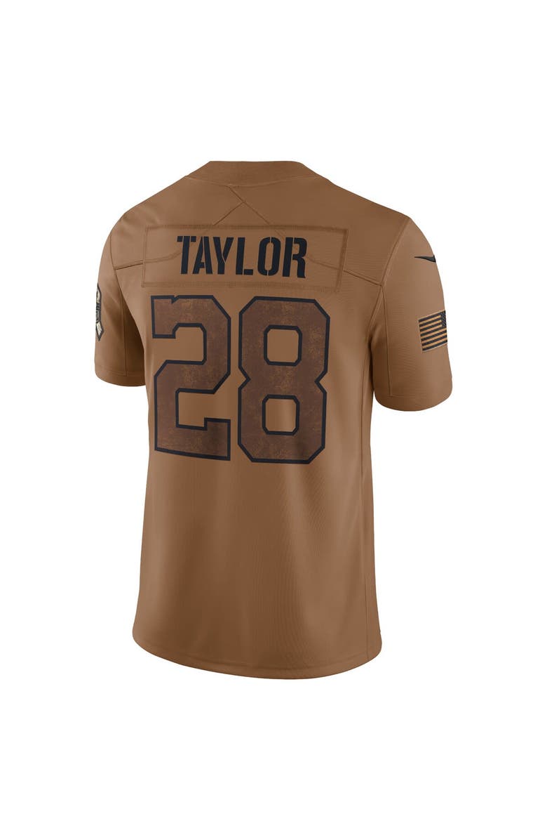 Nike Men's Nike Jonathan Taylor Brown Indianapolis Colts 2023 Salute To Service Limited Jersey, Alternate, color, 