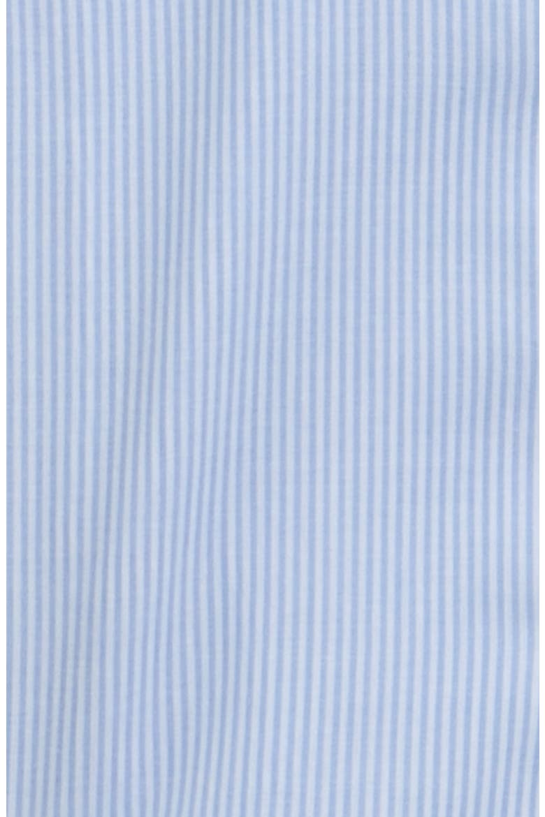 Beach Button-Up Shirt & Shorts Set, Alternate, color, NAVY STRIPE