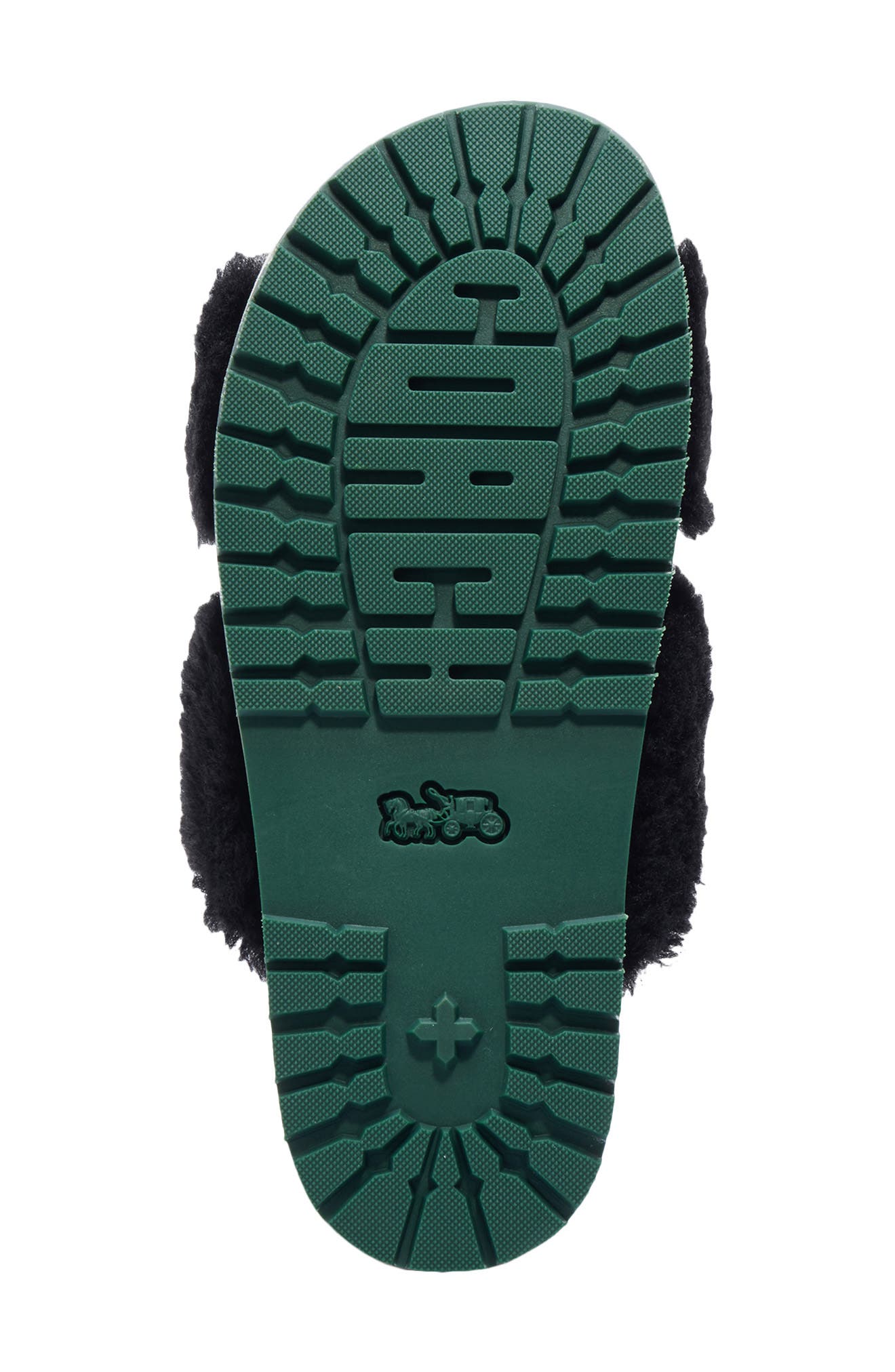 COACH Tally Genuine Shearling Sandal, Alternate, color, 