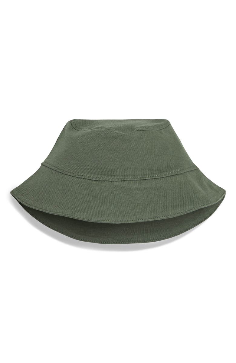 JOJO MAMAN BEBE Check T-Shirt, Knit Overalls & Bucket Hat Set, Alternate, color,