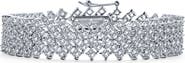 BLING JEWELRY Bridal Wide CZ Bracelet