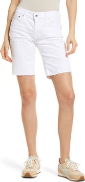 AG Nikki Denim Bermuda Shorts