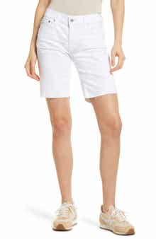 AG Nikki Denim Bermuda Shorts