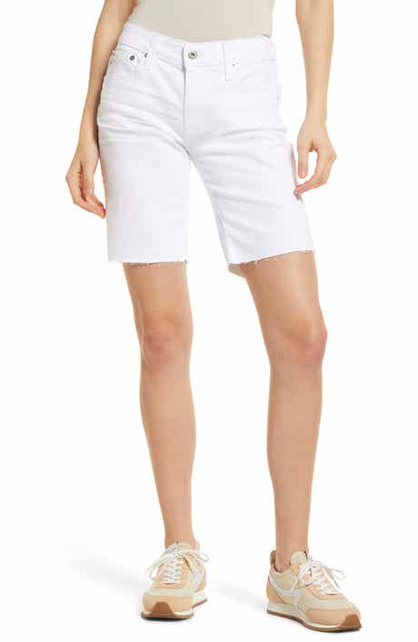 AG Nikki Denim Bermuda Shorts