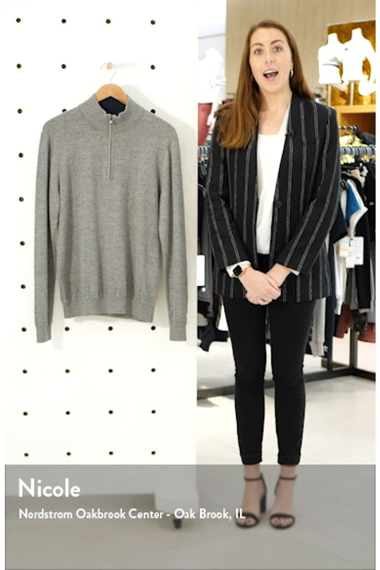 Sconset Half Zip Sweater video