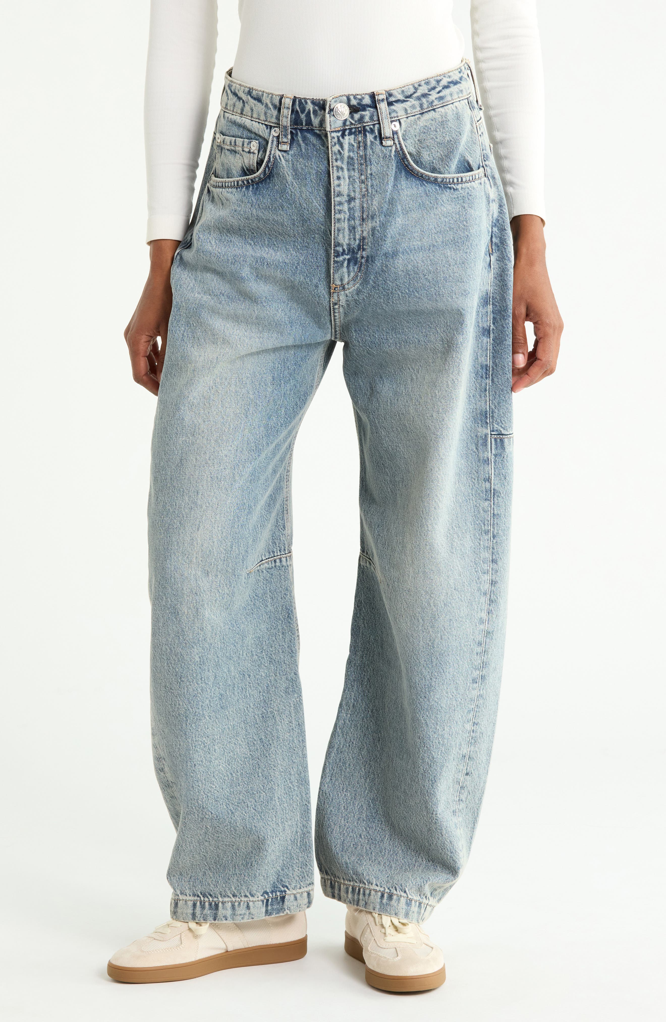 Charlie High Waist Full Barrel Jeans