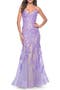 Mermaid Sequin and Beaded Embellished Prom Dress in Pastels