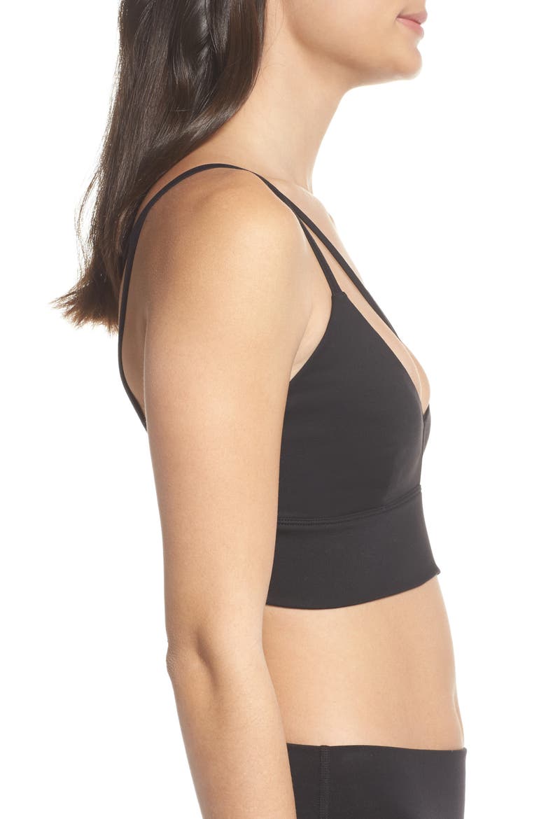 Deluxe Sports Bra, Alternate, color, BLACK