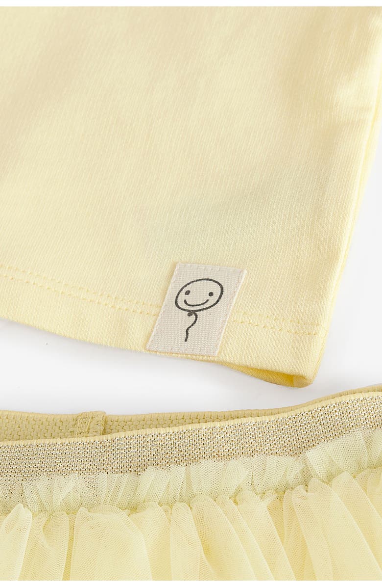 NEXT Kids' T-Shirt & Tutu Skirt Set, Alternate, color, Yellow