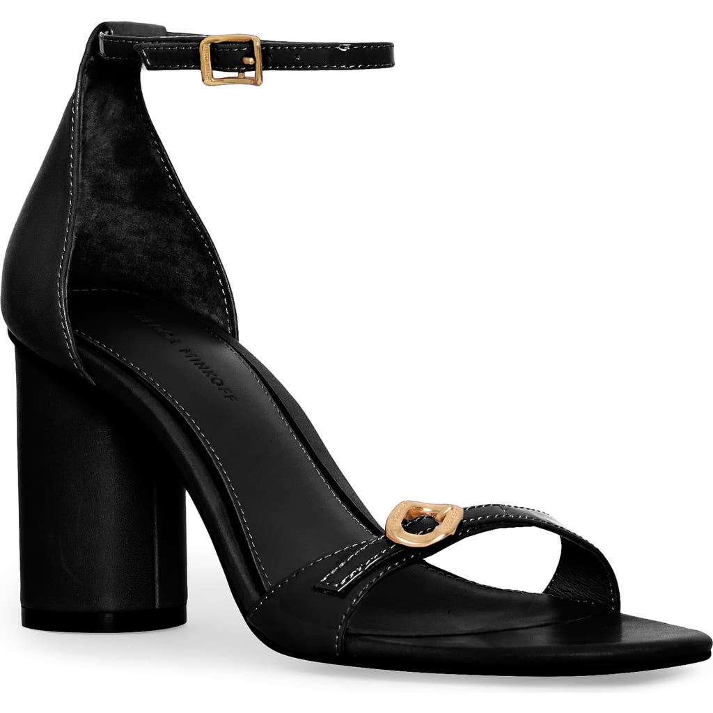 Rebecca Minkoff Ankle Strap Sandal In Black