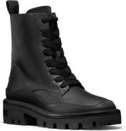 Kate Spade New York Sam Icon Leather Combat Boot