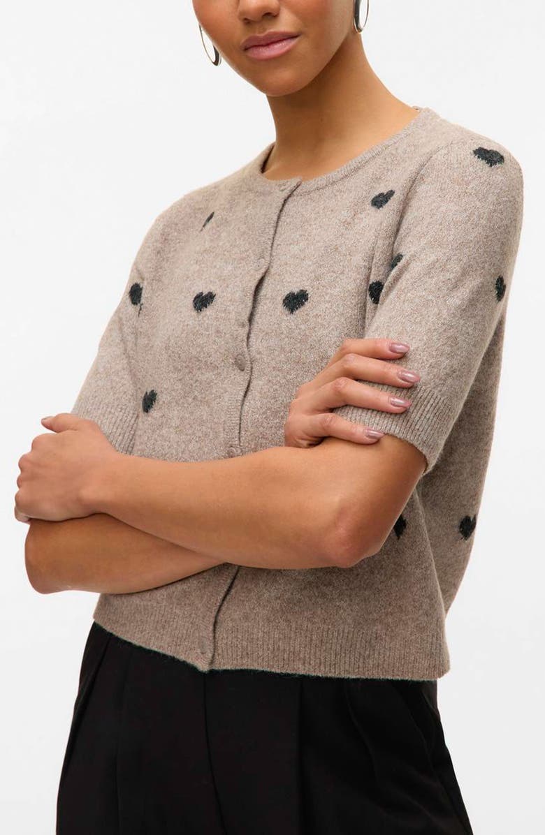 VERO MODA Offy Intarsia Cardigan, Alternate, color,