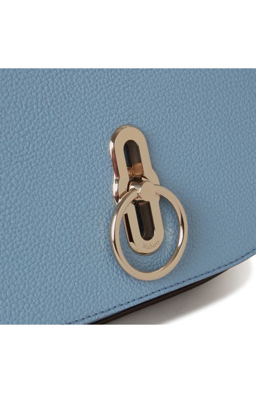 Mulberry Small Amberley Leather Satchel In Brighton Blue