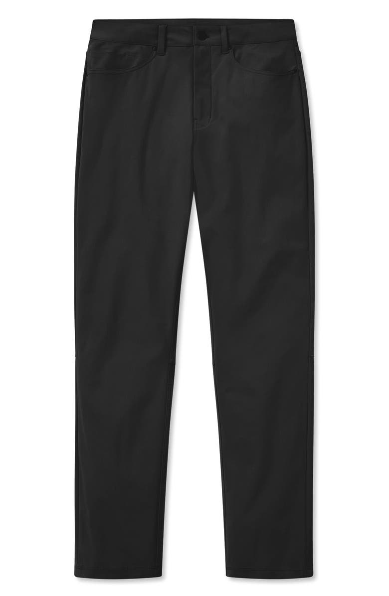 Cuts AO Five-Pocket Stretch Pants, Alternate, color, Black
