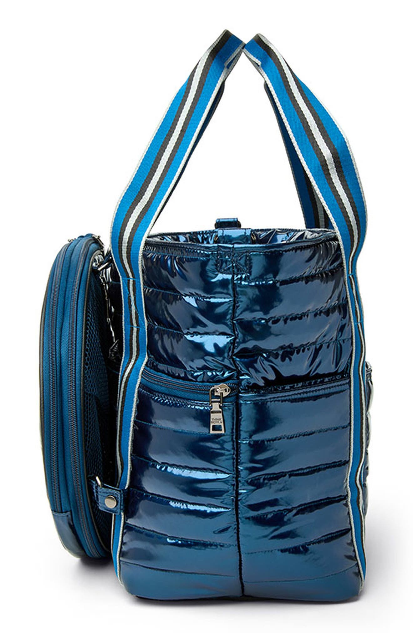 Love Royln Tennis Bag, Alternate, color, GLOSSY NAVY PATENT