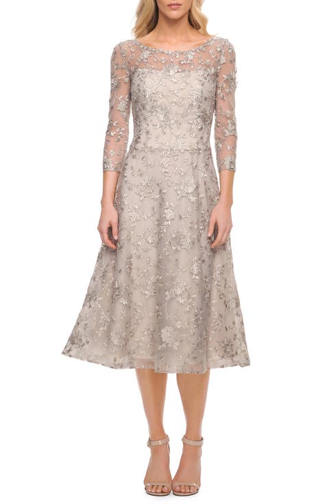 Lace A-Line Dress