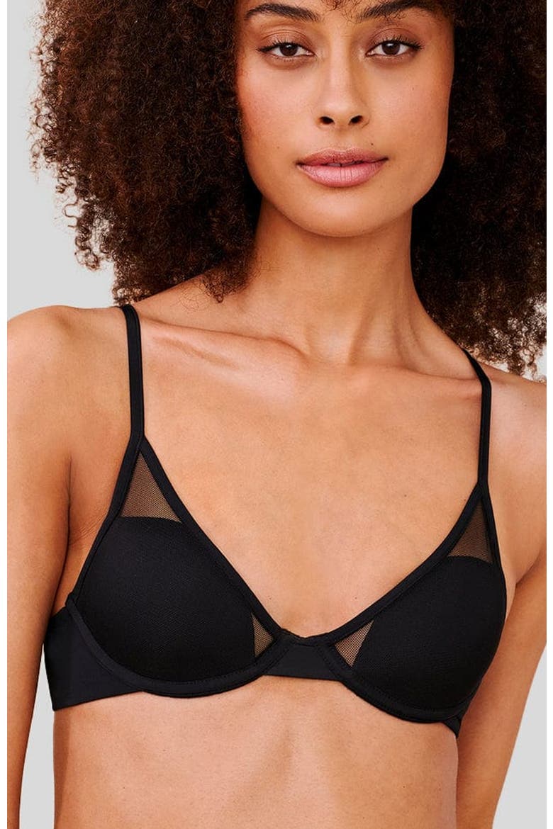 Classic All You Bra, Alternate, color, Black