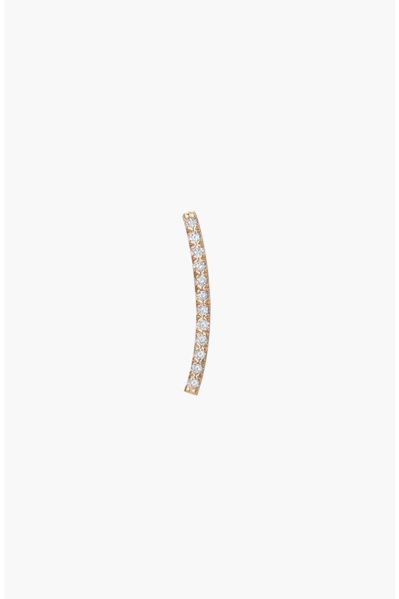 Archival Path Earring, Main, color, Yellow Gold Vermeil