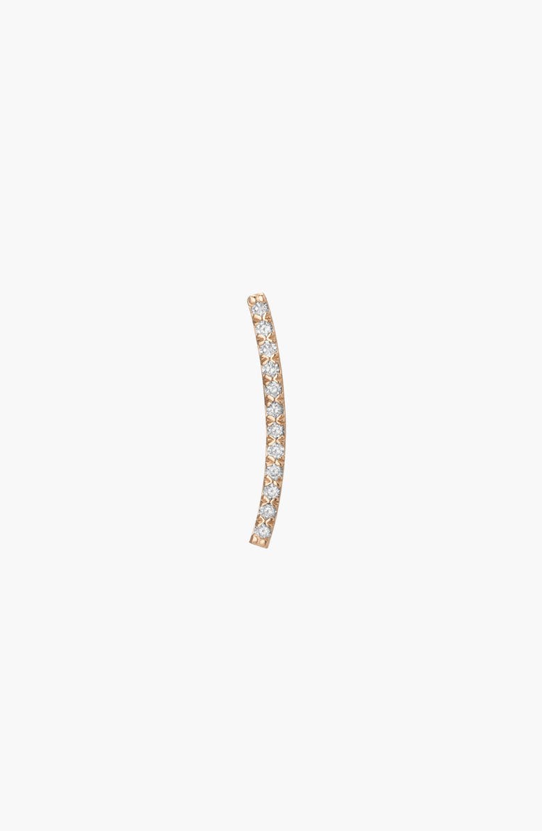 Aurate New York Archival Path Earring, Main, color, Yellow