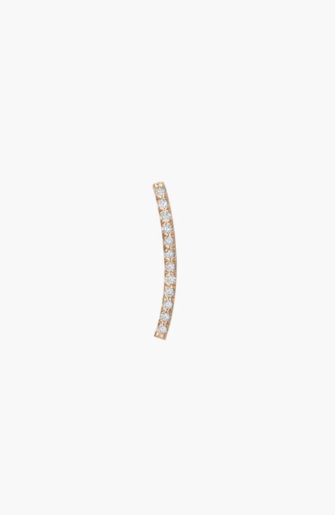 Archival Path Earring
