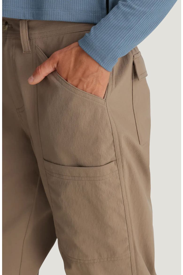 Topogrid Water Resistant Pants, Alternate, color, FOSSIL