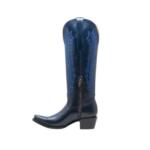 Nortalie The Oasis Western Cowboy Boot In Blue