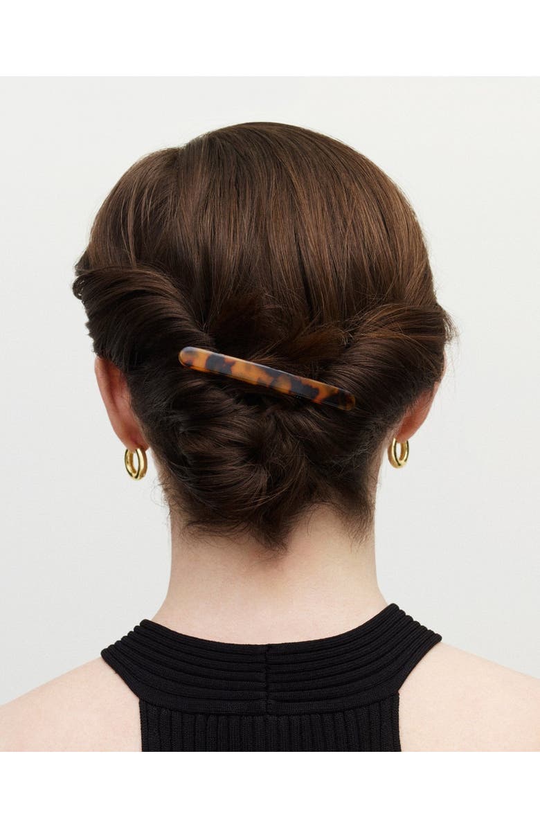 MACHETE Midi Paris Barrette, Alternate, color, Sand Shell