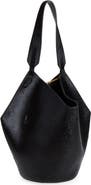 Khaite Small Lotus Genuine Calf Hair Top Handle Bag