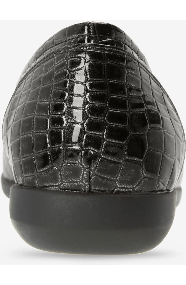 Comfortview The Leisa Slip On Flat, Alternate, color, Black