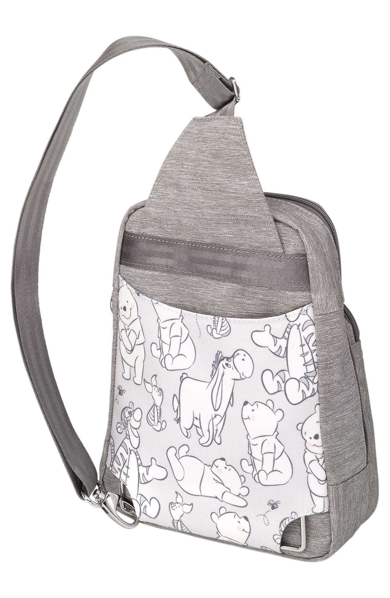 Petunia Pickle Bottom x Disney Winnie the Pooh Crisscross Sling Bag, Alternate, color, 