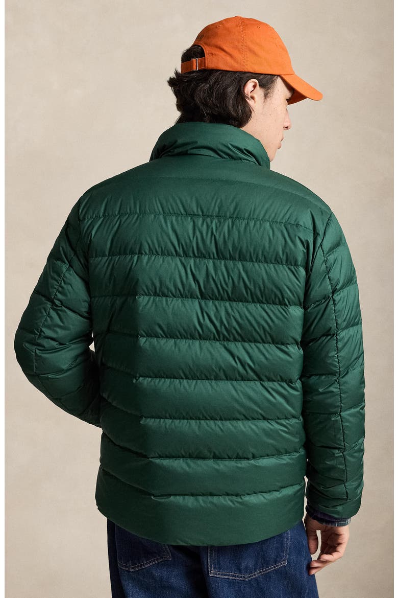 The Colden Water Repellent Packable Down Jacket, Alternate, color, MOSS AGATE