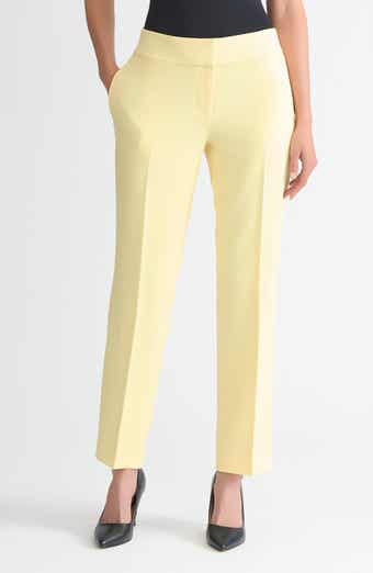 KASPER Flat Front Slim Pants