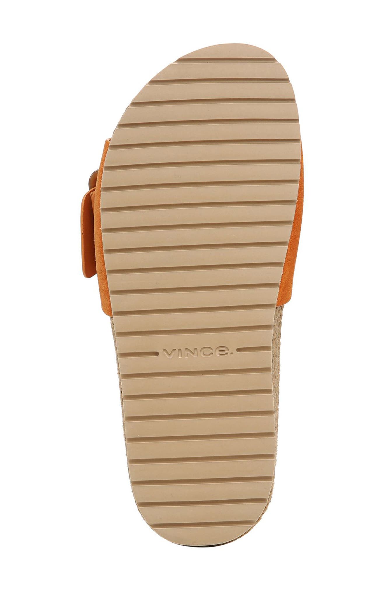 Grant Slide Sandal, Alternate, color, BURNT ORANGE