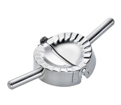 Ravioli, Pierogi, and Dumpling Press, Stainless Steel, 3.25-Inch