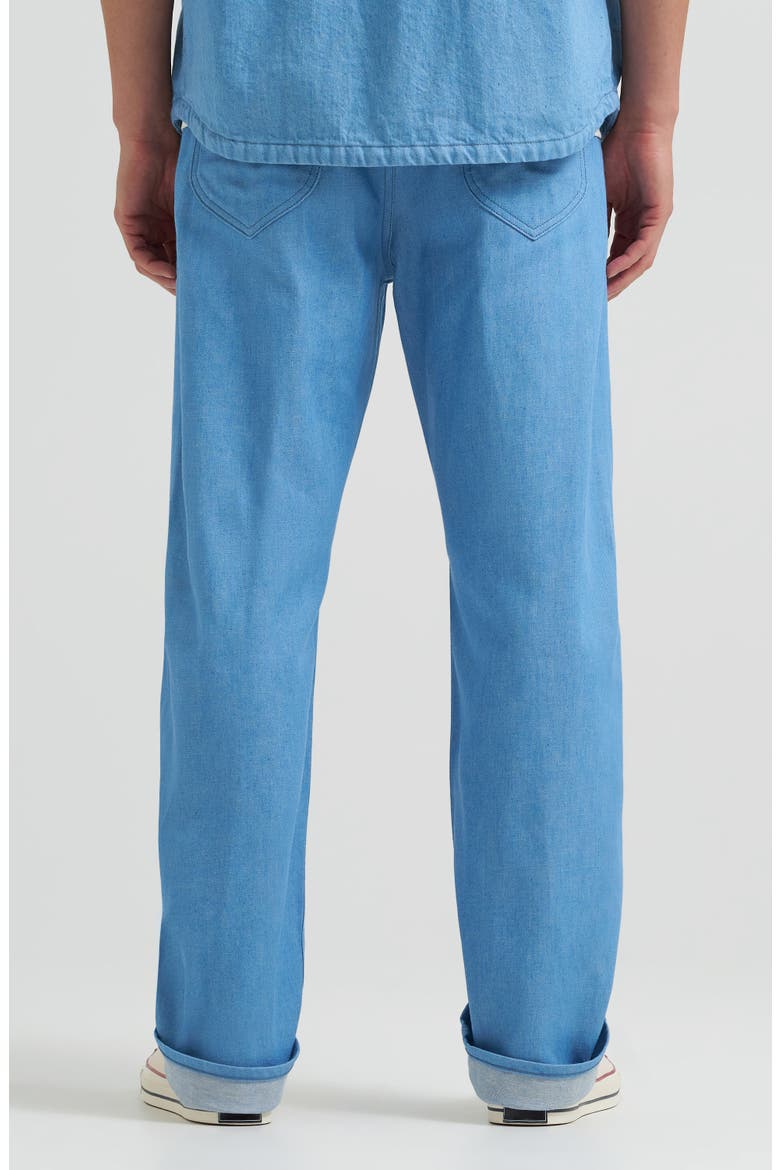 101 Loose Fit Straight Leg Jeans, Alternate, color, DRY LOW DIP