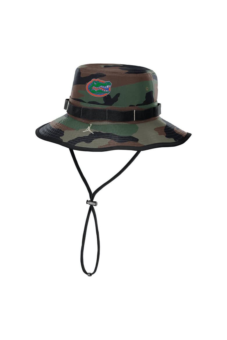 Men's Jordan Brand Camo Florida Gators 2024 Military Appreciation Apex Bucket Hat, Alternate, color, Camo