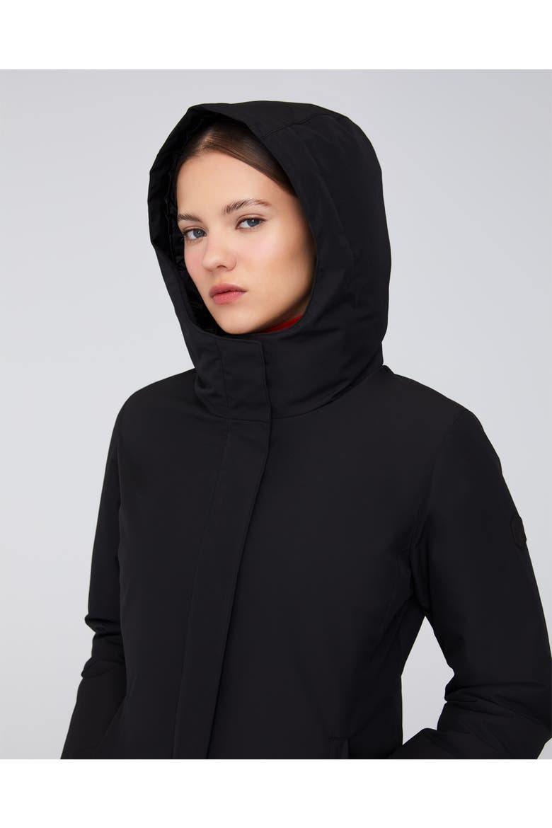 FERMONT | Hooded Down Winter Jacket, Alternate, color, Black