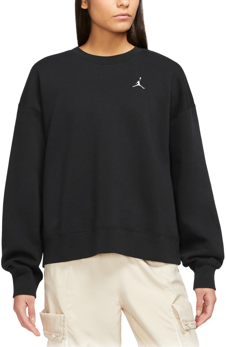 Jordan Brooklyn Fleece Crewneck Sweatshirt, Main, color, 